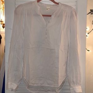 White peasant blouse